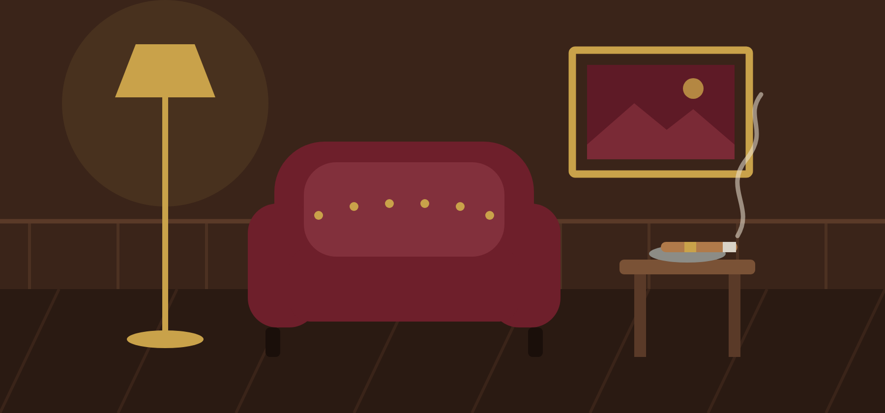 The lounge illustration