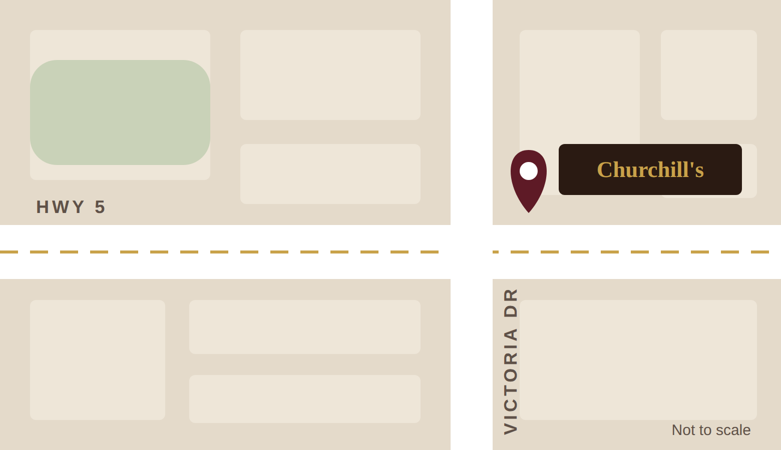 Illustrated map illustration