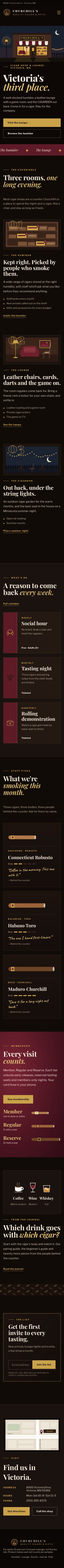 The full redesigned homepage at phone width