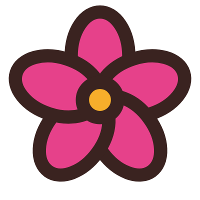 Blossom mark illustration